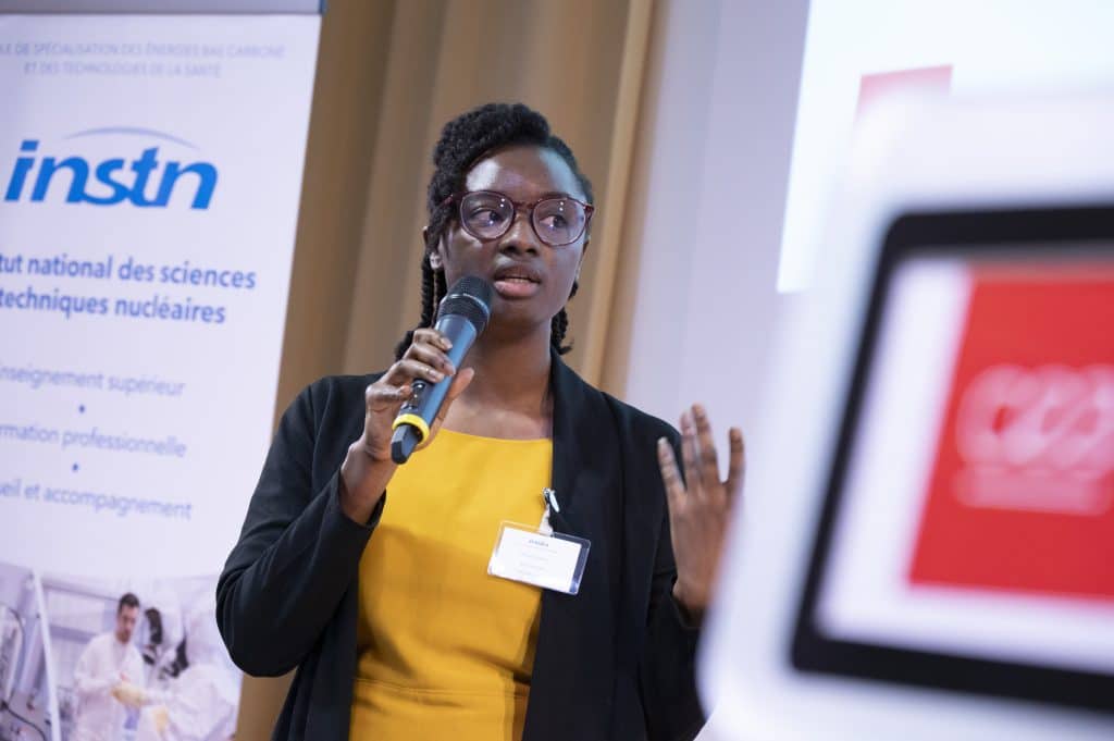 Jeudi 19 octobre, notre forum annuel INSTN Saclay étudiants-entreprises du nucléaire a accueilli 24 entreprises, des alumni, l'association WiN France, des stands, des mini-conférences, des ateliers RH, des RV personnalisés en vue de stages et de recrutements et 170 étudiants de nos formations Paris et province et doctorants du CEA : un forum grand format !